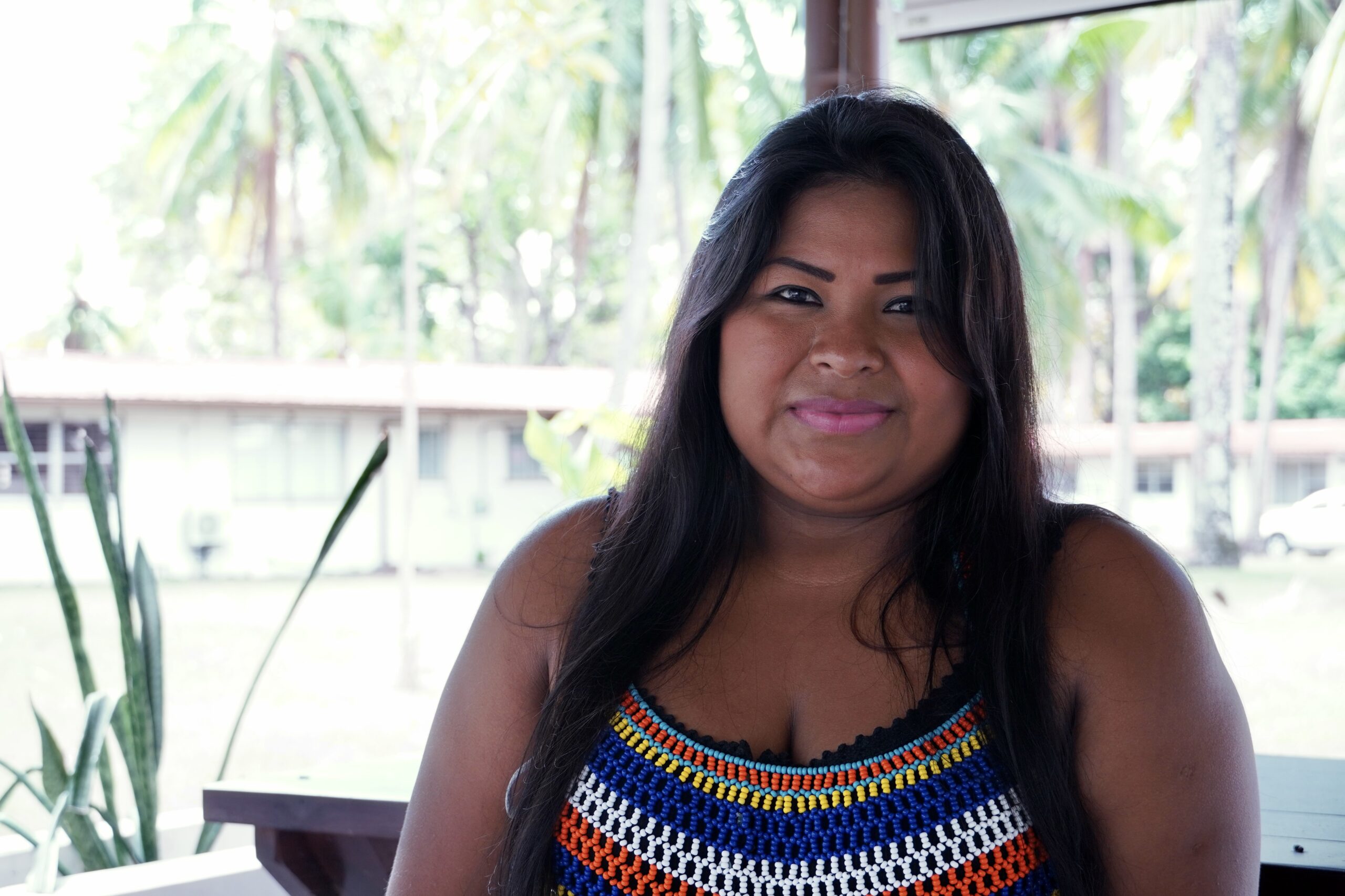 Portait Sara Omi, President of the Mesoamerican Coordinating Committee of Women Territorial Leaders