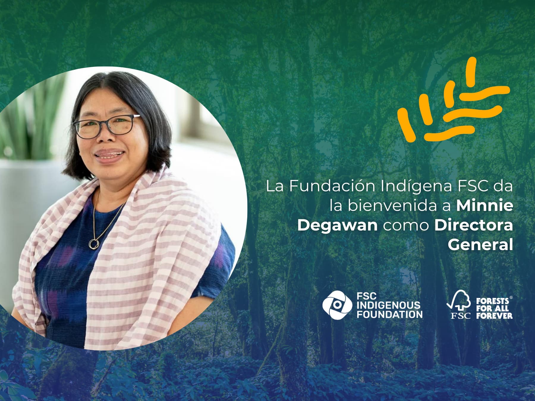 Minnie Degawan Directora General FSC IF